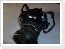 DSLR-Kamera Pentax K5 mit Weitwinkelzoom Sigma 10-20mm, Blende 3,5